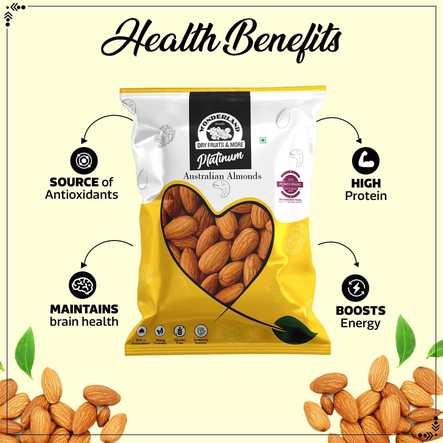 1 Kg Almonds Kernel | Premium Badam Giri - View 4